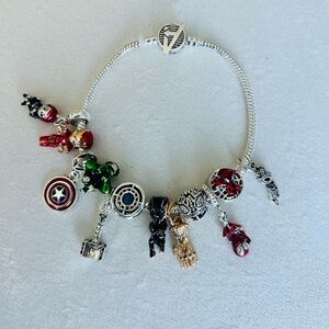 Avengers bracelet - All charms included